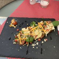 Vegan Caprese Salad at Hortela in Portimao