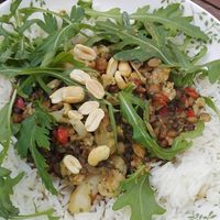 main course at Zielona Micha in Poznan