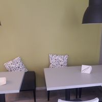 indoor seating! at Zielona Micha in Poznan