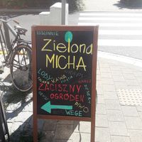 Board outside 1 at Zielona Micha in Poznan