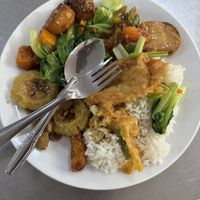 Delicious food  at Dharma Realm Guan Yin Sagely Monastery in Kuala Lumpur