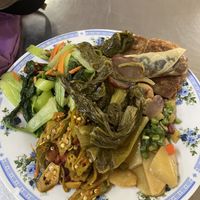 Buffet plate for 13RM!   at Dharma Realm Guan Yin Sagely Monastery in Kuala Lumpur