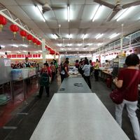 Canteen settings at Dharma Realm Guan Yin Sagely Monastery in Kuala Lumpur