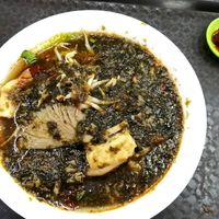 Penang hokkien noodles at Dharma Realm Guan Yin Sagely Monastery in Kuala Lumpur