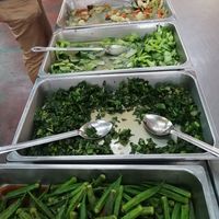Lots of dishes to choose from.. at Dharma Realm Guan Yin Sagely Monastery in Kuala Lumpur