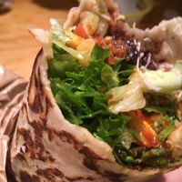 Vegan burrito at VACA in Aalborg
