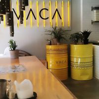 Inside at VACA in Aalborg