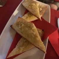 They made me fresh garlic bread with oil instead of butter   at Bozena's Bar and Restaurant in Lanzarote