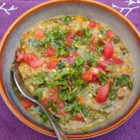 Jowar kichadi at Prana Kitchen @ PRISIM Healing Institute in Mumbai