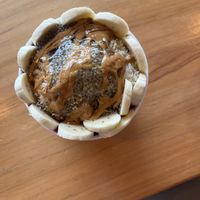 Nui Loa açai bowl with agave nectar   at Ha Coffee Bar in Lihue