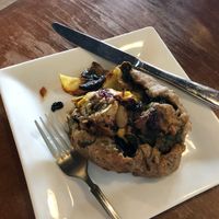Vegan Savory Pastry- Interesting flavors  at Ha Coffee Bar in Lihue