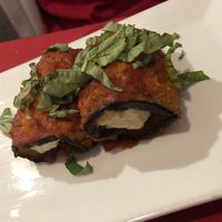 Eggplant rollatini at Leona & 3 Brothers in Lynbrook