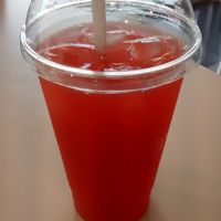 In-house brewed ice tea at Good Stock in Edmonton