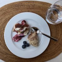 Desserts at The Sacred in Zurich