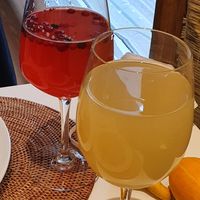 Home made and delicious kombuchas! at The Sacred in Zurich