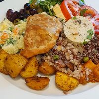 My hubby plate at The Sacred in Zurich