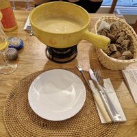 Fondue for two including kombucha at The Sacred in Zurich