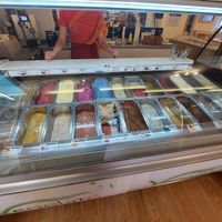 Big ice cream selection at The Sacred in Zurich