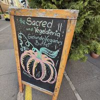 Sign   at The Sacred in Zurich