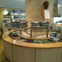 part of the extensive vegan buffet at The Sacred in Zurich