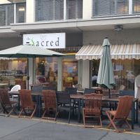 Entrance at The Sacred in Zurich