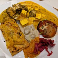 Pay by weight... at The Sacred in Zurich