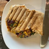 Sweet corn Wrap at Caffe Nero in Cirencester