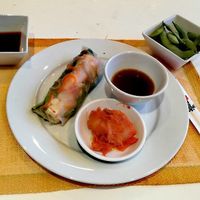 Rice Paper Wraps at Kaya Vegan Foods in Surbiton