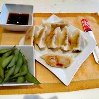 Gyoza Dumplings at Kaya Vegan Foods in Surbiton