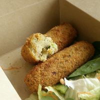 Potato Croquettes  at Kaya Vegan Foods in Surbiton