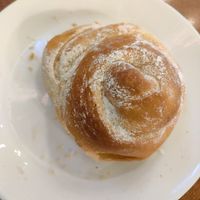 Ensaimada at Santa Clara Bakery  in Barcelona