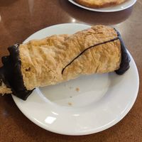 Caña de chocolate at Santa Clara Bakery  in Barcelona