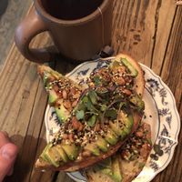 Avocado toast  at The Harbinger Cafe & Bakery in Charleston
