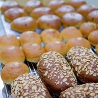 various fortunate bread at LN Fortunate Coffee - Cemara Asri in Medan