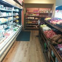 Produce and fridge at Healthy Planet in Etobicoke