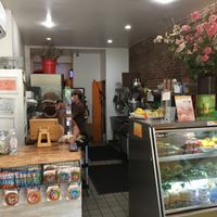 Counter; the venue is not much larger than this. at Fresh From Hell in New York City