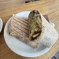 Tofu rice and peanut slaw wrap  at My Deli Love  in Berlin