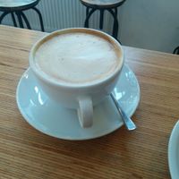 Soy milk capuccino at My Deli Love  in Berlin