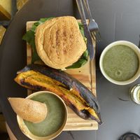 25,000 (~$8) at Mar y Hojas Cocina Vegana in Cartagena