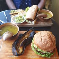 25 000/plate at Mar y Hojas Cocina Vegana in Cartagena