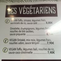 Recommended veggie and vegan combos at Wokbar in Grenoble