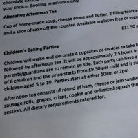  at Chocolate Orange Tearooms in Worksop