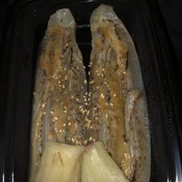 
Baked eggplant no oil  at Wild Ginger in Brooklyn