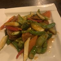 Mango soy protein - so good!!  at Wild Ginger in Brooklyn