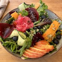 Salad bowl   at Goldig in Lagos