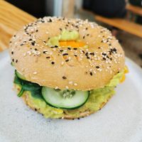 No salmon bagel at Goldig in Lagos