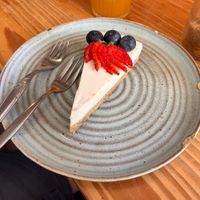Lemon 🍋 cheesecake  at Goldig in Lagos