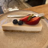 Lemon cheesecake ( sugar free gluten free)  at Goldig in Lagos