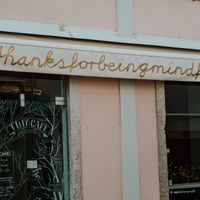 the front of this delicious little place at Goldig in Lagos