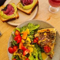 Quiche at Goldig in Lagos